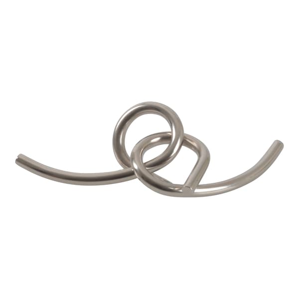 6-pack - Metallpusselset - Pussel - Tankespel / Hjärngympa Silver silver Silver silver