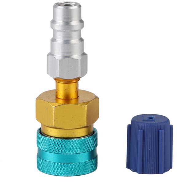 QC1234L+13LS5V1 R1234YF Low Pressure Quick Coupler Auto AC Refrigerant Fluoro Fluid Coupling