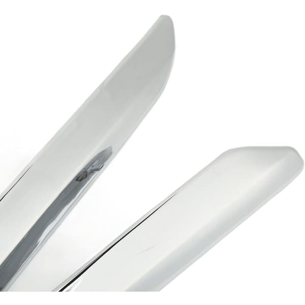 2 Pcs Front Bumper Trim Left Right Anti-scratch Chrome Silver Replacement For Citroen C5 X7 2007-2015