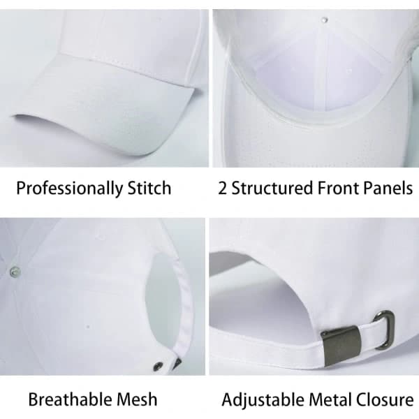 Cap Men Women Cotton Dad Hat Classic Adjustable Plain Golf Cap Low Profile