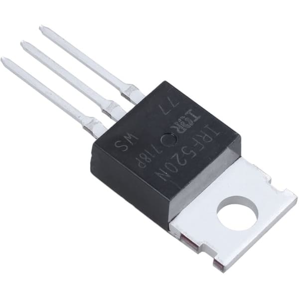 100V 9.7A MOSFET-transistor IR Push N-kanal IRF520