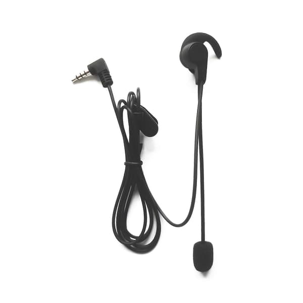 2 sæt intercom in-ear enkeltkrog headset Velegnet til GOREF/GC4/V4C/V6C og andre modeller [DB]