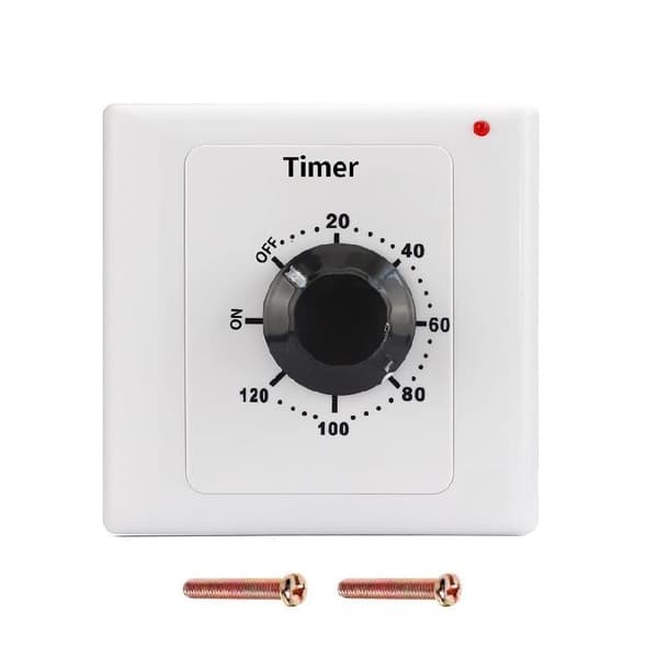 120-minutters timer, AC 220V, 15A, intelligent mekanisk nedtellingstimer, tidsbryter, 86 panel timer kontrollknapp—yux[GKS]