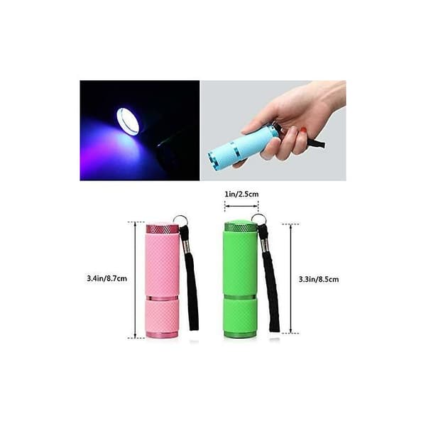 Pieni LED-taskulamppu, pieni kirkas taskulamppu 9 LED-valolla