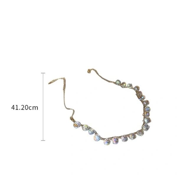 Kristalliriipus kaulakoru choker-ketjut korut