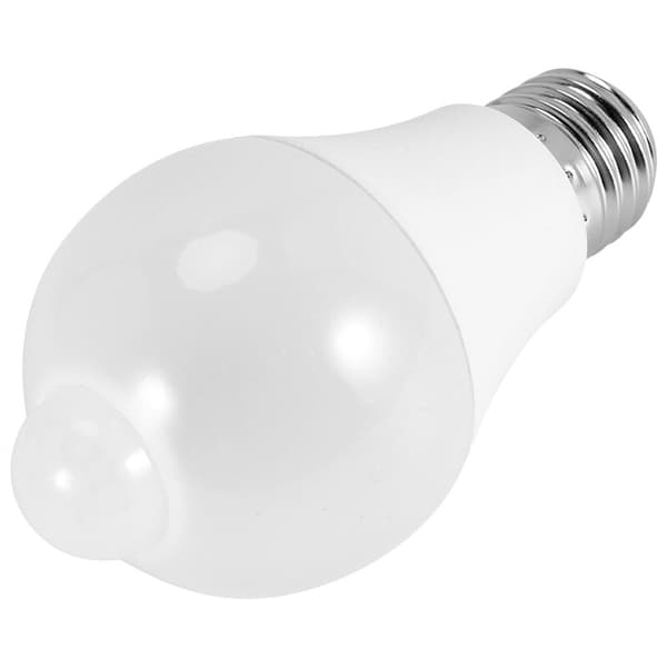 12W Motion Sensor Light, Outdoor/Indoor Motion Activated Security LED Bulb, 1000LM, E26/B22, 3500K Warm White