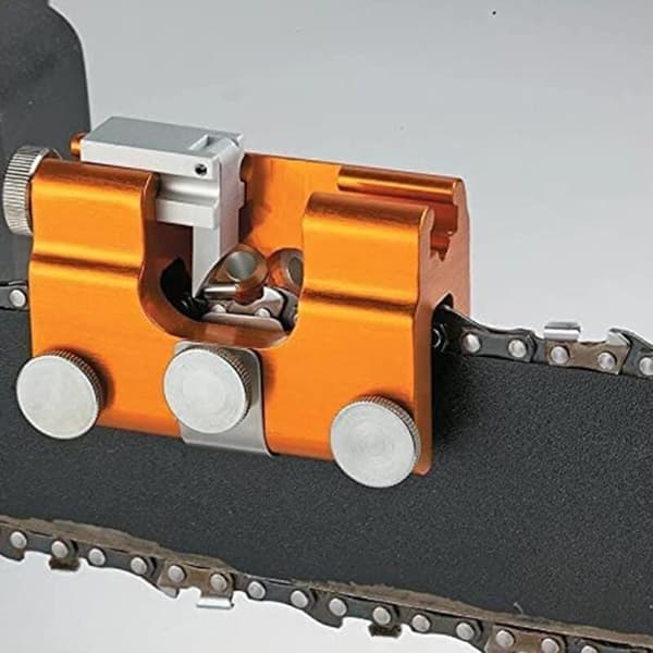 Chainsaw Chain Sharpening Jig, Tooth Sharpener Chainsaw Sharpening Kit Aluminum Alloy Chainsaw Sharpening Set