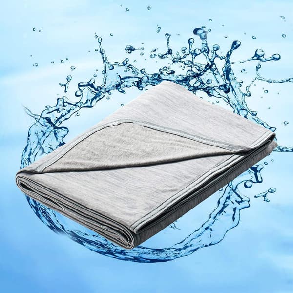 Cooling Summer Blanket, Double-Sided, 0.4 Tog, Lightweight for Warm Nights