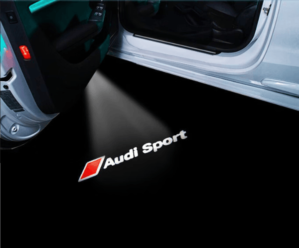 2 stk. for Audi Aodi velkomstlys A4LA5A6L omgivelseslys A7A8-FX-
