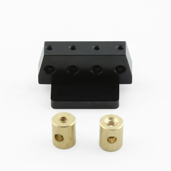 Metall Differensialsperre Hurtigklemmebrakett med Messingsøyle for 1/14 RC Traktor Lastebil Bil Oppgraderingsdeler