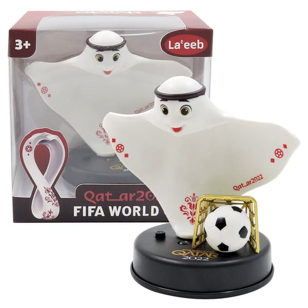 2022 VM-stativ, Qatar VM-maskot skrivebordsdekor