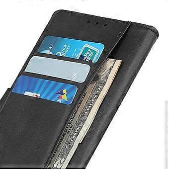 Phone Case with Wallet Function and Stand for OnePlus Nord CE3 5G in Cowhide-Imitation PU Leather (Style A)