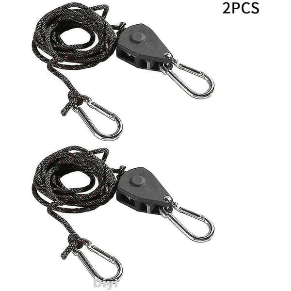 2 st justerbara nylon hållbara bärbara utomhus camping tälttillbehör