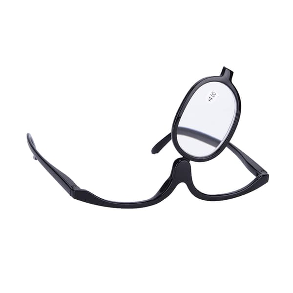 Magnifying Eye Makeup Glasses, Single Lens, Rotating Glasses, Makeup Aid for Ladies, Essential Tool #7 0.1 0.1