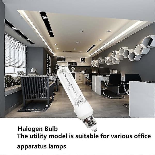 LED Halogenlampe E11 Sokkel 120V Halogen Flomlys Lampe Lysstyrke 100W