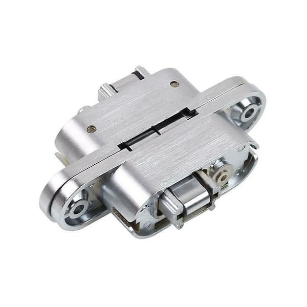 3D Invisible Hinge. Satin Stainless Steel. 2 pieces, 2395mm (left + right)