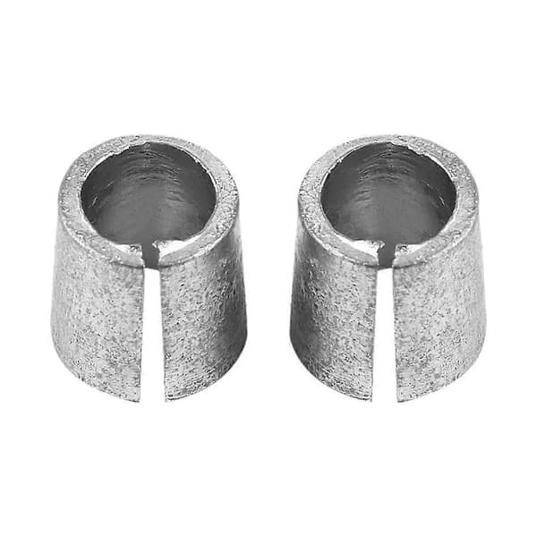 2 pcs Car Battery Terminal Converters/Pole Adapter Sleeves Positive Negative