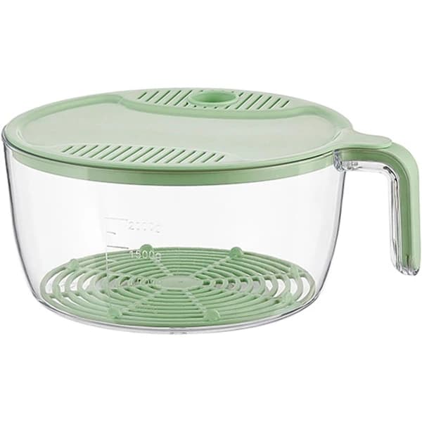 Rice rinser, Portable rice cleaner with lid, Rice strainer