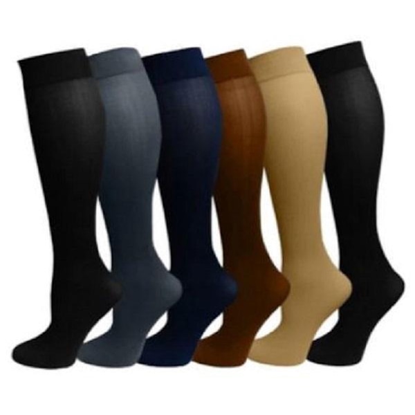 Support Stocking - Compression Stocking - Support - Compression Stockings - Size L/XL - Grey