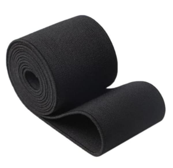Strikk 5 meter 40 mm bred svart