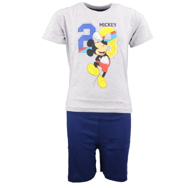 Disney Mickey Mouse Children's Pajamas Short - Gray / 104