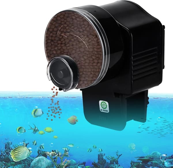 Automatisk fiskefoderautomat – Akvarieferiefoderautomat med timer til ferierejser (AF-2003D)