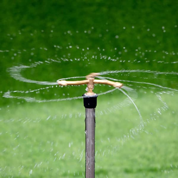 Automatisk roterende messing sprinkler