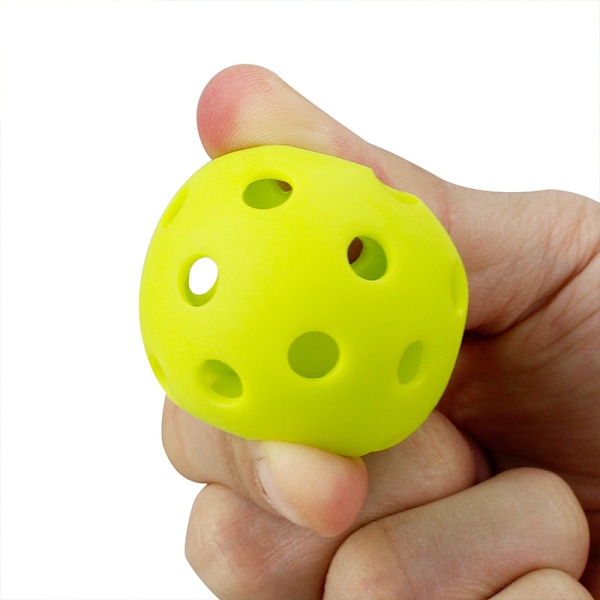 Standardbollar - Tillbehörsset - Hög studs, verklig flykt och hållbara pickleball-övningsbollar, ihåliga