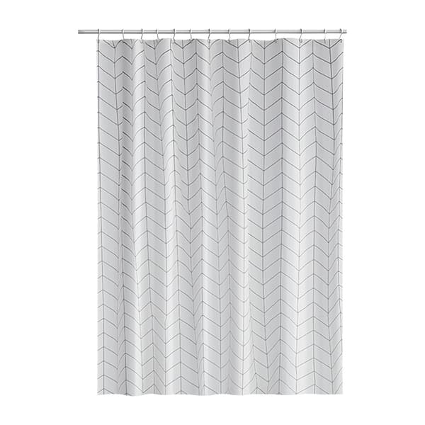 Bruseforhæng, 180 x 180 cm (71 x 71 tommer) - Polyester (Sildebensmønster)