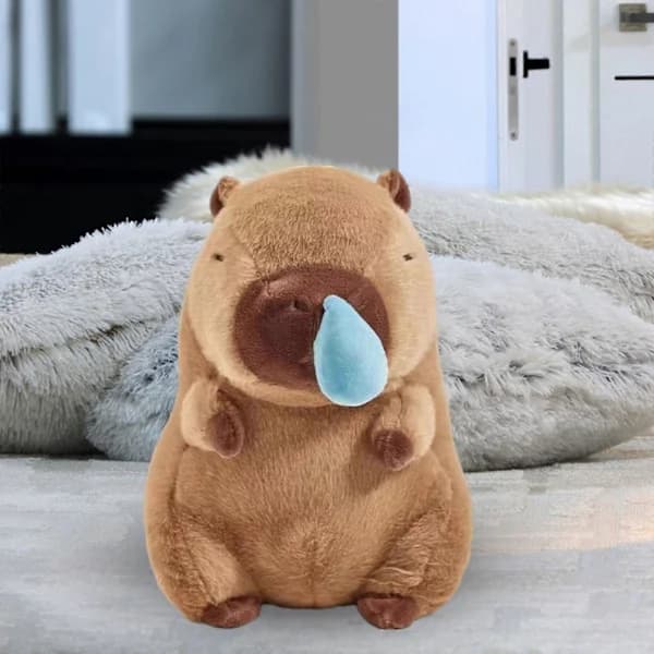 Sød Capybara Plysdyr Capybara Legetøjsdyr Dukke Capybara Plyslegetøj Valgfrit