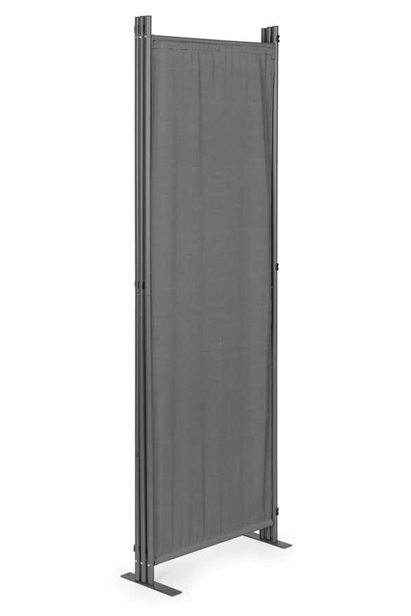 Foldable 3-Panel Garden and Room Divider 167x164 cm Grey MultiGarden