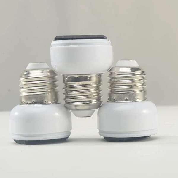 E27 E27 lampeholder, E27 sokkeladapter, lampeholdertilbehør, w,A