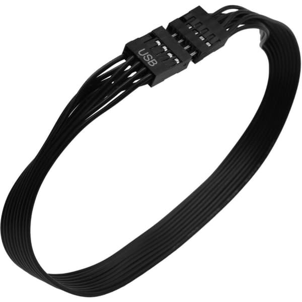 Bundkort 9-benet USB 2.0 Han til Forlængerdatakabel Ledning til PC DIY, 30cm