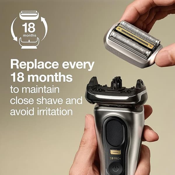 Original Replacement Blade for Braun Series 9 Shavers (94M/92S/92B) – Foil and Cutter Head for All Series 9 Models