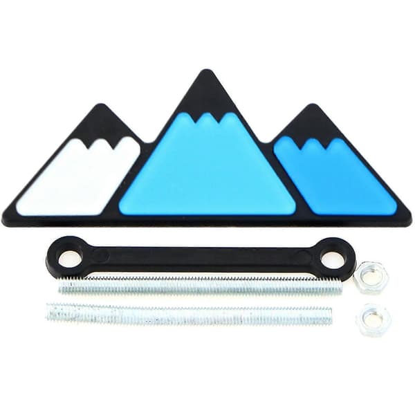 1 X Grill Badge, 1 X Bracket, 2 X Bolt, 2 X Screw