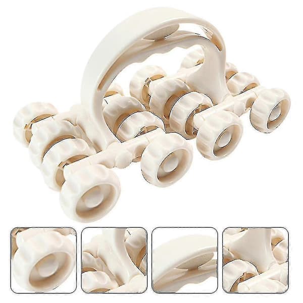 1 pc Manual Roller Massager Multifunctional Back Neck Massage (non-magnetic)