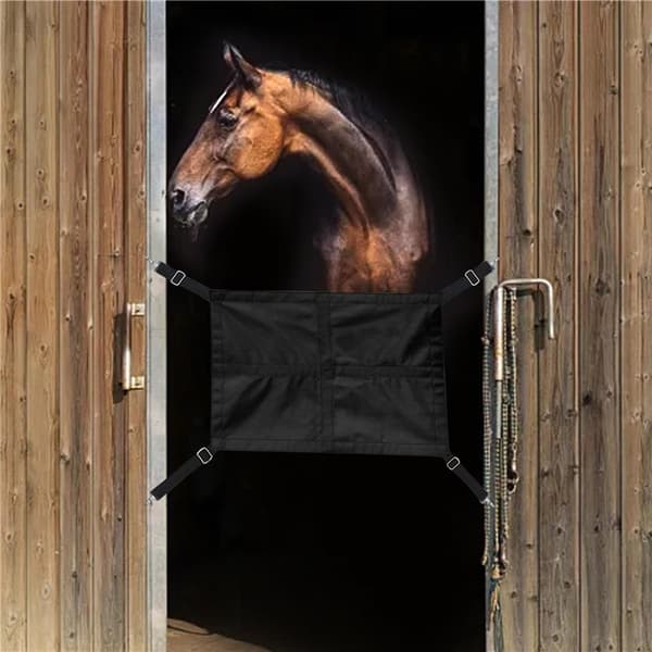 Hardware Breathable Mesh Guard, Walking Fence | Windproof Oxford Cloth Construction (Black)