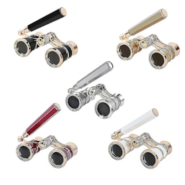 3x 25 Opera Binoculars With Extendable Handle Theater Binoculars Unisex Gift