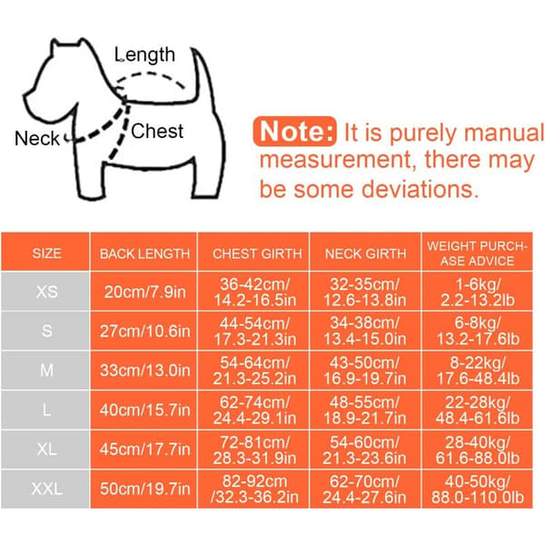 Hundeflydevest - Justerbar flydevest til kæledyr - Perfekt til svømning og til at holde din hund sikker i vandet (Orange, M)