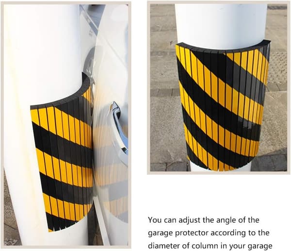 Garage Wall Protector Foam Wall Corner Guard for Parking Garage - Wall Edge Protector Protect Your Car - Garage Wall (bt)