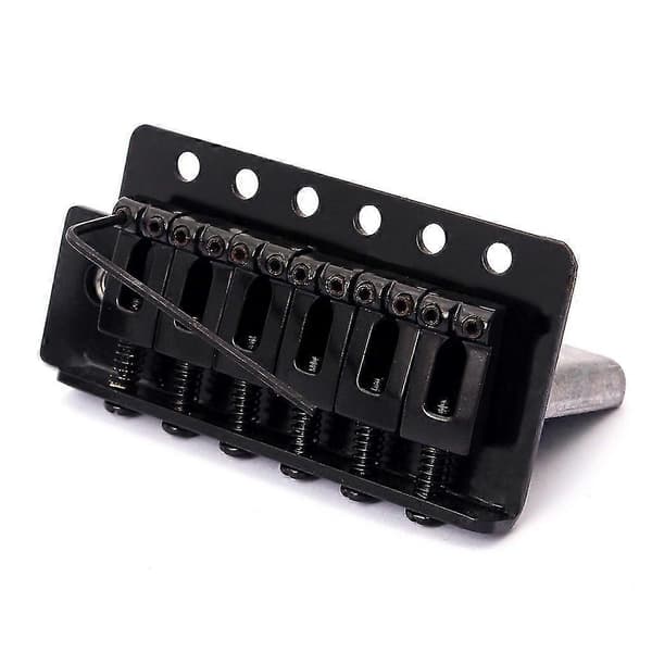 Electric Guitar Left Hand Bridge Set 6 Strings Guitar String Holder Body Mount Hex Wrench