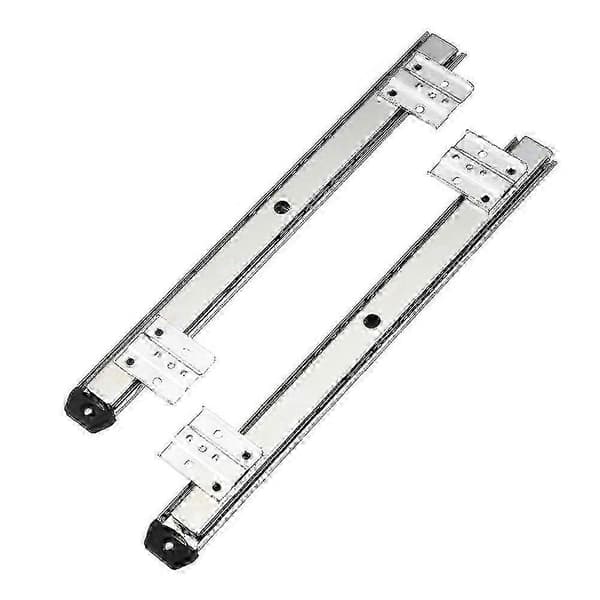 35-key Keyboard Drawer Rail, Under Desk Side Mount Adjustable Suite, Computer Sliding Rail