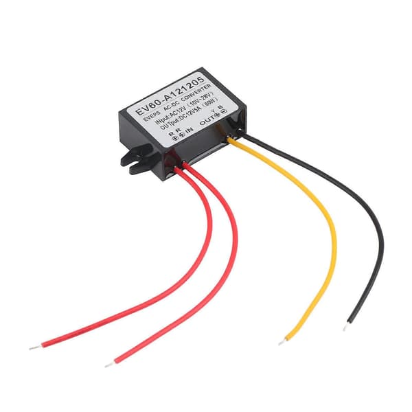 AC 10-28V til DC 12V Buck Converter AC DC Nedtrappingsmodul [DB] 5A 5A