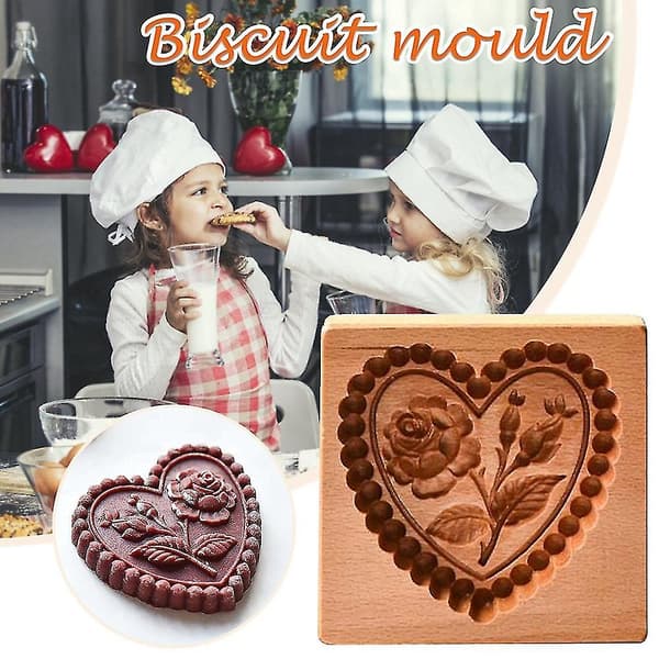 2023-cookie mold Shortbread mold Wooden cookie mold Cookie mold A