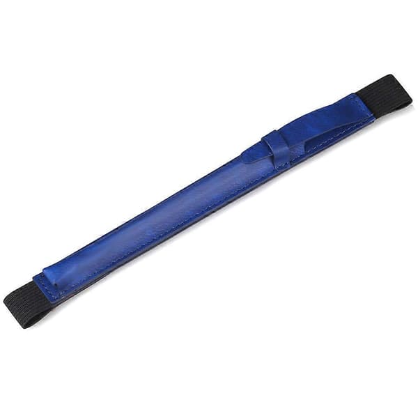 Pencil Case Holder for Holding Pen 1pc Blue PU Cover [DB]
