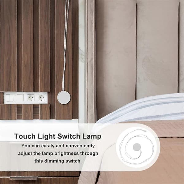 Drill-free Partition Touch Sensor Switch for Wardrobe Light Kitchen Cabinet Lamp - Central Control