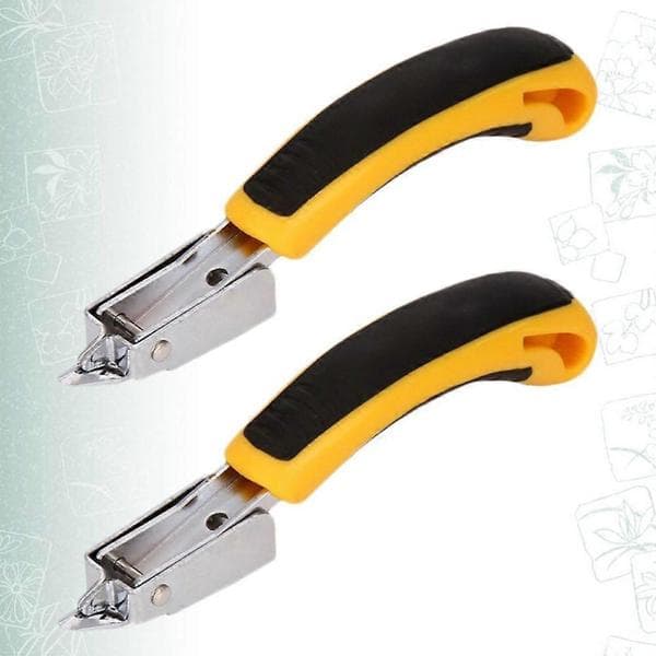 Practical and Beautiful 2-pack Staple Remover Staple Removal Tool Remove Staples Handheld Nail Remover