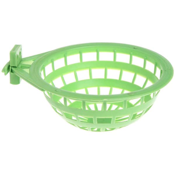 Plastic Bird Nest Hollow Hanging Cage Egg Hatching Tool Pan Parrot Canary