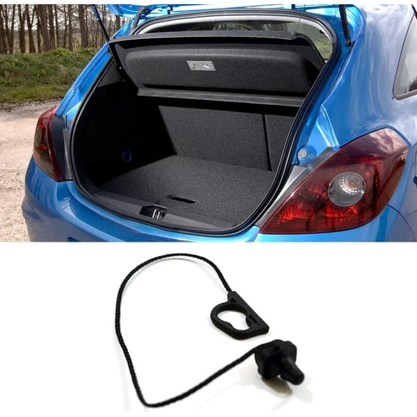 For Corsa 5-door Hatchback Boot Car Parcel Shelf Chain Cord Roller Blind Strap 13367836