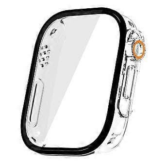 Compatible with Xiaomi Redmi Watch 5 Active PC Frame Watch Case with Tempered Glass Screen Protector (Transparent)